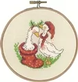 Image of Permin Christmas Geese Cross Stitch Kit