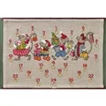 Image of Permin Parade of Mice Advent Christmas Cross Stitch Kit