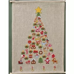 Permin The Advent Tree Christmas Cross Stitch Kit