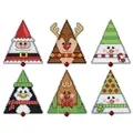 Image of Design Works Crafts Holiday Jingle Ornaments Christmas Cross Stitch Kit