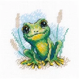 RIOLIS Little Frog Cross Stitch Kit