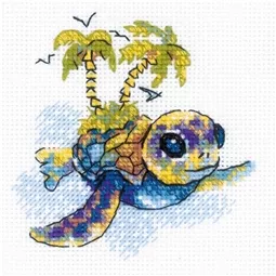 RIOLIS Little Turtle Cross Stitch Kit