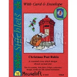 Christmas Post Robin Card