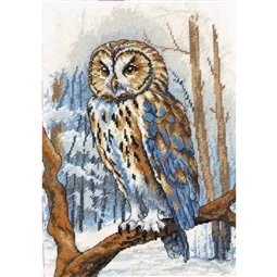 VDV Wise Owl Cross Stitch Kit