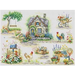 VDV Relaxing Summer Cross Stitch Kit