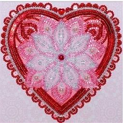 VDV Mandala for Love Embroidery Kit