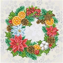 VDV Winter Wreath Embroidery Kit