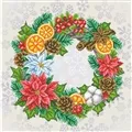 Image of VDV Winter Wreath Embroidery Kit