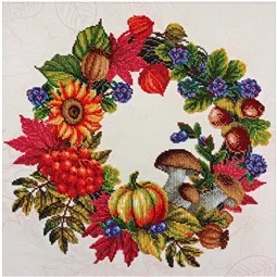 VDV Autumn Wreath Embroidery Kit