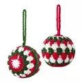 Image of Trimits Festive Crochet Baubles Crochet Kit