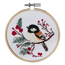 Trimits Winter Bird Embroidery Kit