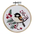 Image of Trimits Winter Bird Embroidery Kit