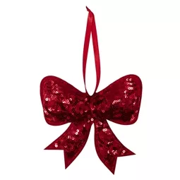 Trimits Sequin Bow Ornament Christmas Craft Kit