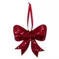 Image of Trimits Sequin Bow Ornament Christmas Craft Kit