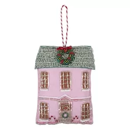 Trimits Beaded House Ornament Christmas Craft Kit