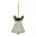 Image of Trimits Beaded Bell Ornament Christmas Craft Kit