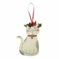 Image of Trimits Christmas Cat Ornament Craft Kit