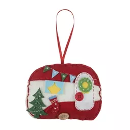 Trimits Christmas Caravan Ornament Craft Kit