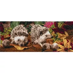Trimits Hedgehogs Cross Stitch Kit