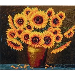 Trimits Sunflower Bloom Cross Stitch Kit