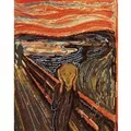 Image of DMC The Scream - E.Munch Cross Stitch Kit