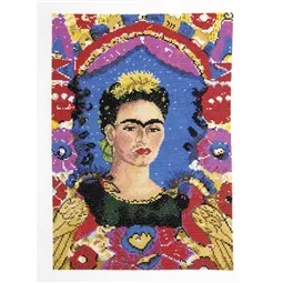 DMC The Frame - F.Kahlo Cross Stitch Kit