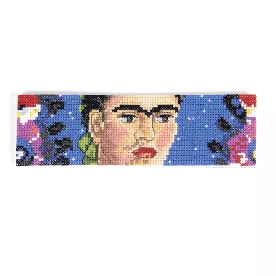 DMC The Frame Bookmark - F.Kahlo Cross Stitch Kit