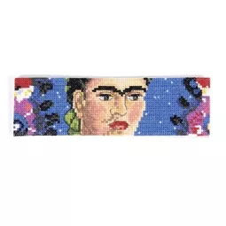 DMC The Frame Bookmark - F.Kahlo Cross Stitch Kit