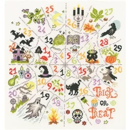 Bothy Threads Countdown To Halloween Cross Stitch Kit