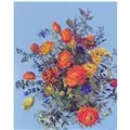 Image of Merejka Sunlit Petals Cross Stitch Kit