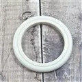 Image of Nurge Round Flexi Embroidery Hoop - 9.5cm - White