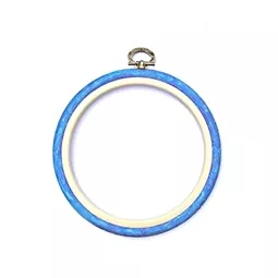 Nurge Flexi Hoop Round 13.5cm - Blue Embroidery Hoop Accessory