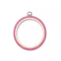 Image of Nurge Round Flexi Embroidery Hoop - 13.5cm - Pink