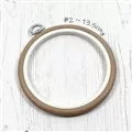 Image of Nurge Round Flexi Embroidery Hoop - 13.5cm - Sand