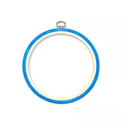 Nurge Flexi Hoop Round 17cm - Blue Embroidery Hoop Accessory