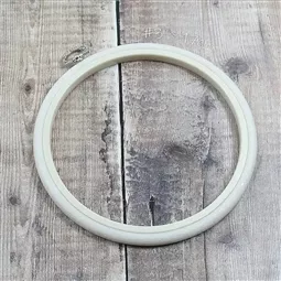 Nurge Flexi Hoop Round 17cm - White Embroidery Hoop Accessory