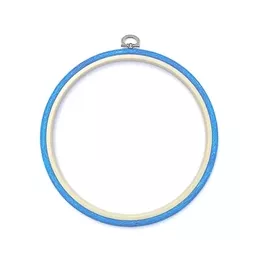 Nurge Flexi Hoop Round 20.5cm - Blue Embroidery Hoop Accessory