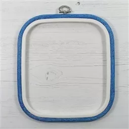 Nurge Flexi Hoop Square 18 x 20cm - Blue Embroidery Hoop Accessory