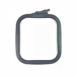 Nurge Square Plastic Hoop 14.5 x 16.5cm - Grey Embroidery Hoop Accessory