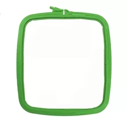 Nurge Square Plastic Hoop 25 x 28cm - Green Embroidery Hoop Accessory