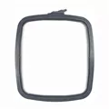 Image of Nurge Square (Rectangular) Plastic Embroidery Hoop - 25 x 28cm - Grey