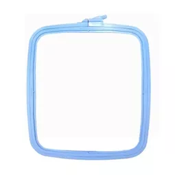 Nurge Square Plastic Hoop 25 x 28cm - Blue Embroidery Hoop Accessory