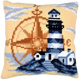 Vervaco Nautical Cushion Cross Stitch Kit