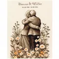 Image of Vervaco Eternal Love Sampler Cross Stitch Kit