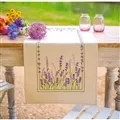 Image of Vervaco Lavender Tablerunner Embroidery Kit