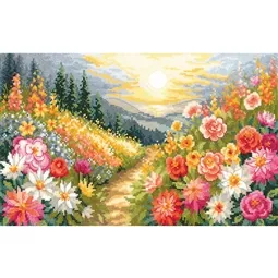 Lanarte A Walk Through Colours Cross Stitch Kit