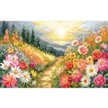 Image of Lanarte A Walk Through Colours Cross Stitch Kit