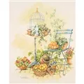 Image of Lanarte Free From the Birdcage Cross Stitch Kit