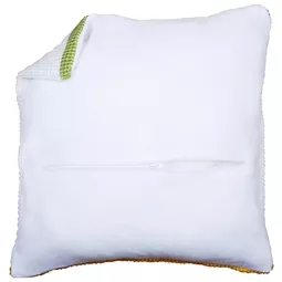 Vervaco Cushion back with zipper - white set of 2 Accessory