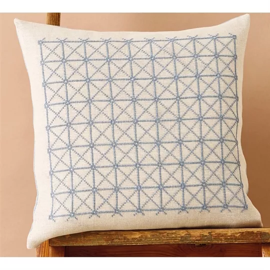 Photo 2 of Permin 3 Designs Pattern Cushion Cross Stitch Kit Image 2 of Permin 3 Designs Pattern Cushion Cross Stitch Kit